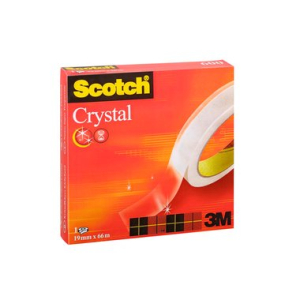 Scotch®  Klebeband Crystal 600, 66m lang, 19mm breit,...