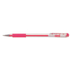 Pentel Gel-Tintenroller Hybrid K116, Mine pink, Strichstärke 0,3mm, Kugel-Ø 0,6mm