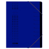 Elba Ordnungsmappe chic, Fächer 12, 25x31,5cm, dunkelblau