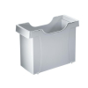 Leitz Hängemappenbox Uni-Box - für 20 Mappen - DIN A4 - grau