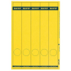 Leitz Ordner-Rückenschilder PC-beschriftbar - 3,9 x 28,5 cm - gelb - 125 Stück