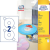 Avery Zweckform CD-Etiketten ClassicSize, blickdicht *), PG=50ST, Ø 117mm, weiß