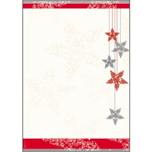 Sigel Weihnachts-Design-Papier, Starlets, Feinpapier,...