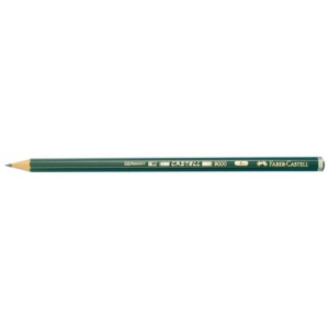 Faber-Castell Castell 9000 Bleistift - H&auml;rtegrad 6B