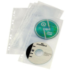Durable CD/DVD-Hülle COVER LIGHT, COVER LIGHT S, A4 schmal, PG=5ST, transparent