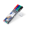 STAEDTLER Lumocolor permanent pen 314 Folienstift - B - 1+2,5 mm - 4 Farben