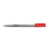 STAEDTLER Lumocolor non-permanent pen 311 Folienstift - S - 0,4 mm - rot