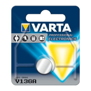 Varta Batterie Knopfzellen, IEC-Code LR44, 1,5 V/125 mAh,...