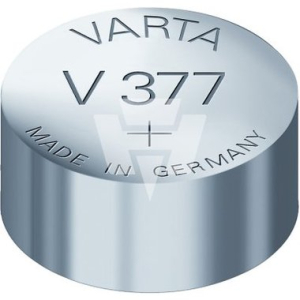 Varta Batterie Knopfzellen, IEC-Code SR66, 1,55 V/27 mAh,...