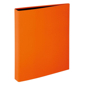 Ringbuch A4 4-Ring 25mm Karton orange