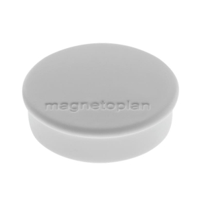 magnetoplan Magnet Discofix Hobby 10 Stück grau