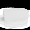 magnetoplan Kommunikationskarten - 20 x 10 cm - rechteckig - 500 Stück - weiß