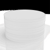 magnetoplan Kommunikationskarten - Ø 14 cm - rund - 500 Stück - weiß
