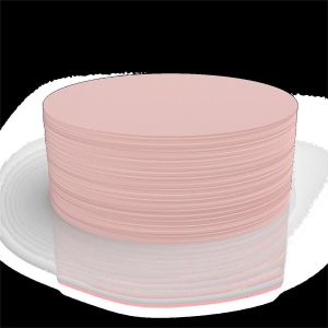 magnetoplan Kommunikationskarten rosa rund 190mm 500...