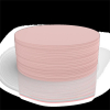 magnetoplan Kommunikationskarten rosa rund 190mm 500 Stück