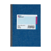 KÖNIG & EBHARDT Geschäftsbuch DIN A6 ohne Register, Einband Deckelpappe, blau, 96 Blatt