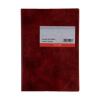 Brunnen Geschäftsbuch DIN A5, ohne Register, 96 Blatt, Kunststoff-Einband, flexibel, rot