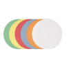FRANKEN Kommunikationskarten selbstklebend, Ø 14cm, Form Kreise, farblich sortiert