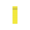 Ordner-Rückenschilder, kurz, breit, 192x60mm, PG=10ST, gelb