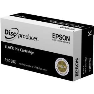 Epson PJIC6 Original Inkjet-Patrone - schwarz