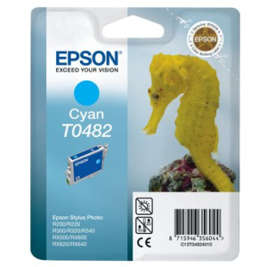 Epson Inkjet-Patrone, Nr. T0482, Inhalt 13ml, cyan
