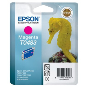 Epson Inkjet-Patrone, Nr. T0483, Inhalt 13ml, magenta