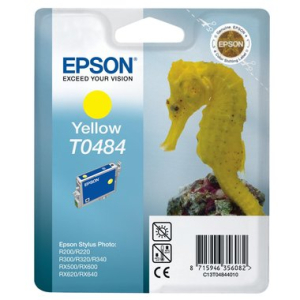 Epson Inkjet-Patrone, Nr. T0484, Inhalt 13ml, gelb