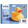 Epson Inkjet-Patrone, Nr. T0556, Inhalt 8ml, 4-farbig (Multipack)