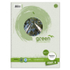 URSUS Collegeblock green - DIN  A4 - kariert - 4fach gelocht - 80 Blatt - 60 g/m²