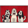 wash+dry Schmutzfangmatte Three Dogs - 40 x 60 cm