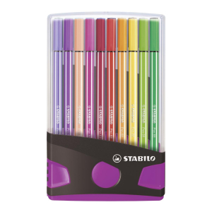 STABILO Pen 68 Filzstift - 1 mm - 20er ColorParade...