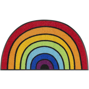 wash+dry Schmutzfangmatte Round Rainbow - 50 x 85 cm