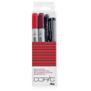 COPIC Ciao 4er Set Doodle Pack - rot