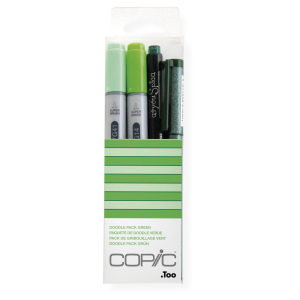 COPIC Ciao 4er Set Doodle Pack - grün