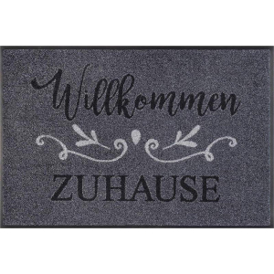 wash+dry Schmutzfangmatte Wilkommen Zuhause - 50 x 75 cm