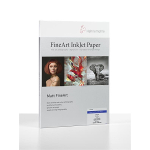 Hahnemühle Photo Rag® Book & Album FineArt Inkjet-Papier - 220 g/m² - 66,5 x 92 cm - Breitbahn - 50 Blatt