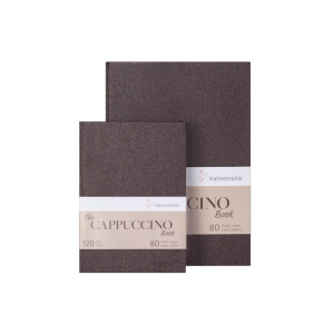 Hahnemühle The Cappuccino Book - 120 g/m² - DIN A5 - 40 Blatt/80 Seiten