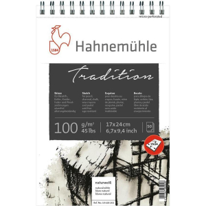 Hahnem&uuml;hle Tradition Skizzenblock - 100 g/m&sup2; -...