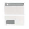 herlitz Briefumschlag - DIN lang - weiß - mit Fenster - 25 Stück