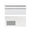 herlitz Briefumschlag - DIN lang - weiß - mit Fenster - 100 Stück