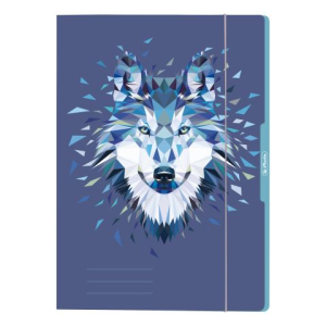 herlitz Sammelmappe - DIN A4 - Wild Animals Wolf