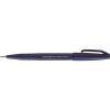 Pentel Kalligrafiestift Sign Pen Br. 0,2mm-2,0mm Pinselspitze blau-schwarz