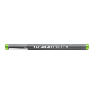 STAEDTLER pigment liner 308 Fineliner - 0,5 mm - hellgrün
