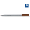 STAEDTLER Lumocolor non-permanent pen 311 Folienstift - S - 0,4 mm - braun