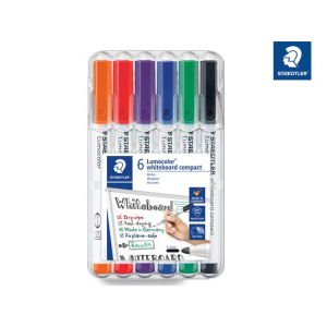 STAEDTLER Lumocolor Whiteboard-Marker - 1-2 mm - 6er Box
