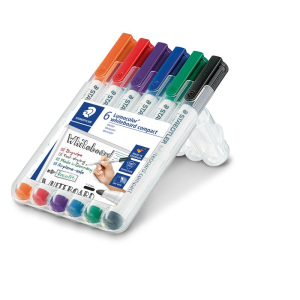 STAEDTLER Lumocolor Whiteboard-Marker - 1-2 mm - 6er Box