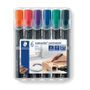 STAEDTLER Lumocolor Permanent-Marker - 2+5 mm - 6er Box