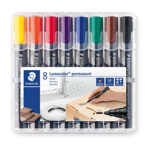 STAEDTLER Lumocolor Permanent-Marker - 2 mm - 8er Box