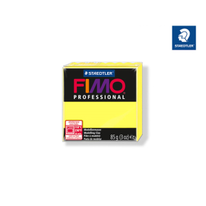 STAEDTLER FIMO professional 8004 Modelliermasse - zitronengelb - 85 g