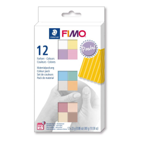 STAEDTLER FIMO soft 8023 C Modelliermasse-Set - Pastel...